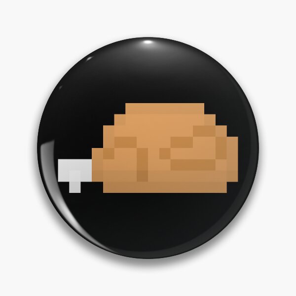 Item preview, Pixel Roast Chicken (Large) designed and sold by TummysEmporium.