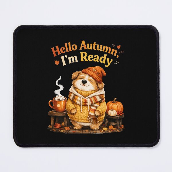 Item preview, Hello Autumn I'm Ready | Cute Fall Design for Women | Autumn Lover Gift designed and sold by PrintSparkDesigns.