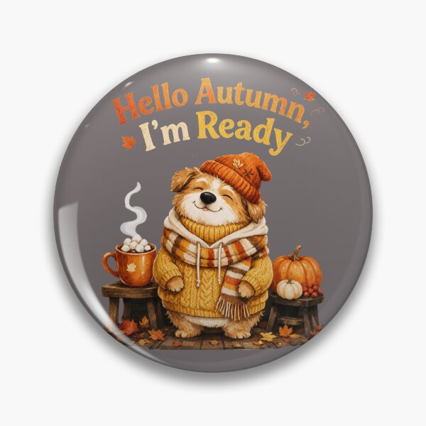 Item preview, Hello Autumn I'm Ready | Cute Fall Design for Women | Autumn Lover Gift designed and sold by PrintSparkDesigns.