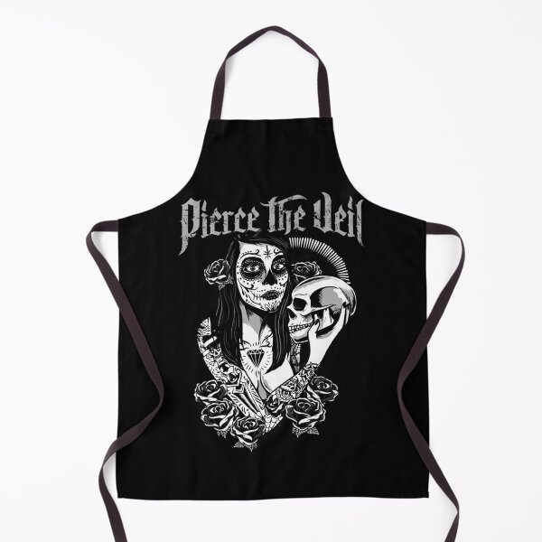 Item preview, Pierce The Veil Skull Sugar Face Rose Gothic designed and sold by Guacamole Greg.
