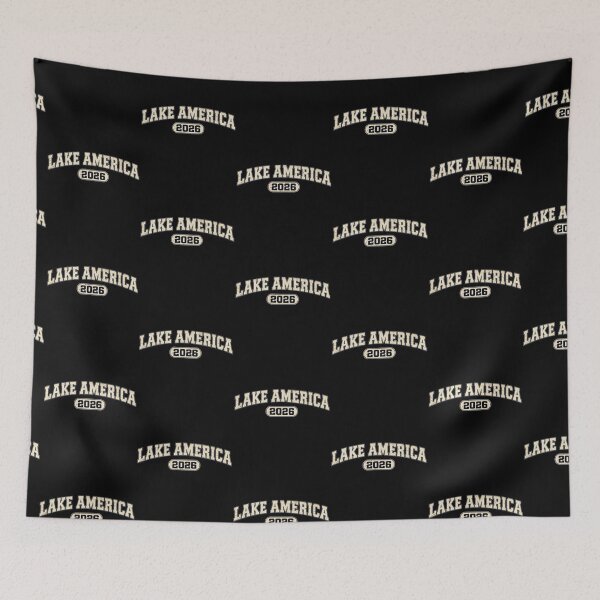 Item preview, Lake America 2026 Vintage Varsity Athletic Typography designed and sold by SEINENGAPPI12.