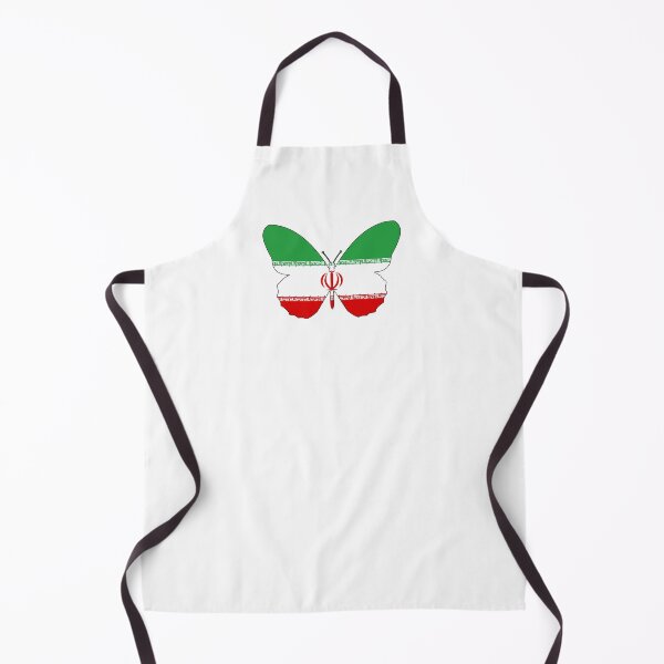 Item preview, Iranian Butterfly Flag designed and sold by wickedcartoons.