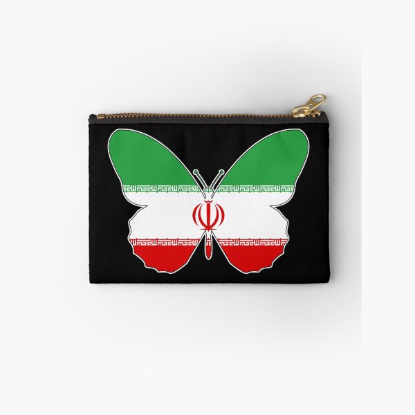 Item preview, Iranian Butterfly Flag designed and sold by wickedcartoons.