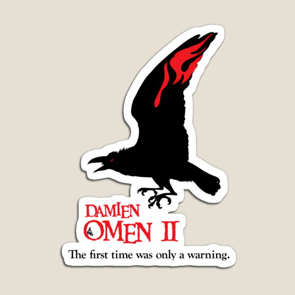 Item preview, Damien Omen II Horror Movie Classic Retro Vintage Film designed and sold by PeyronnelArt.