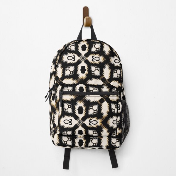 Item preview, Black and white abstract geometric ethnic pattern seamless designed and sold by Aesthetic shapes design.