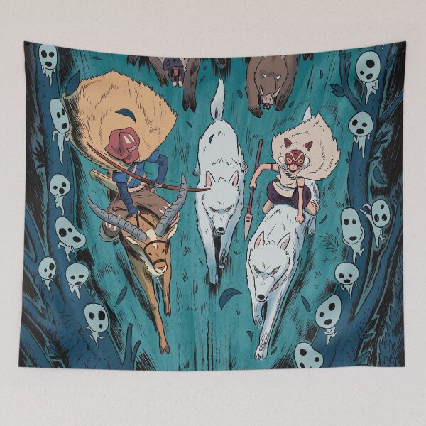 Item preview, Princess Mononoke Charge designed and sold by katekrystal.