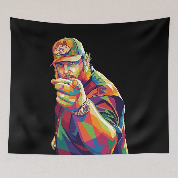 Item preview, Luke Combs Wpap Art designed and sold by SiksisArt.