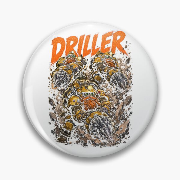 Item preview, Driller Rock and Stone Heavy Drill Squad Art designed and sold by PrestonChild.
