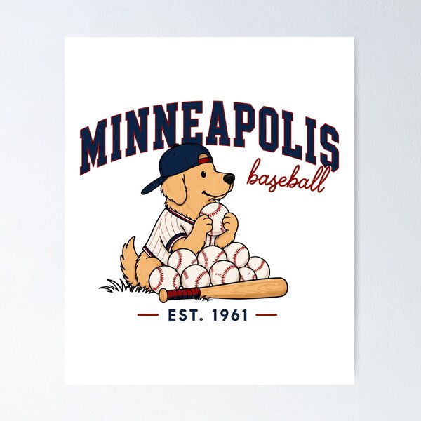 Item preview, Minneapolis Baseball Dog designed and sold by tranhuonggiang.