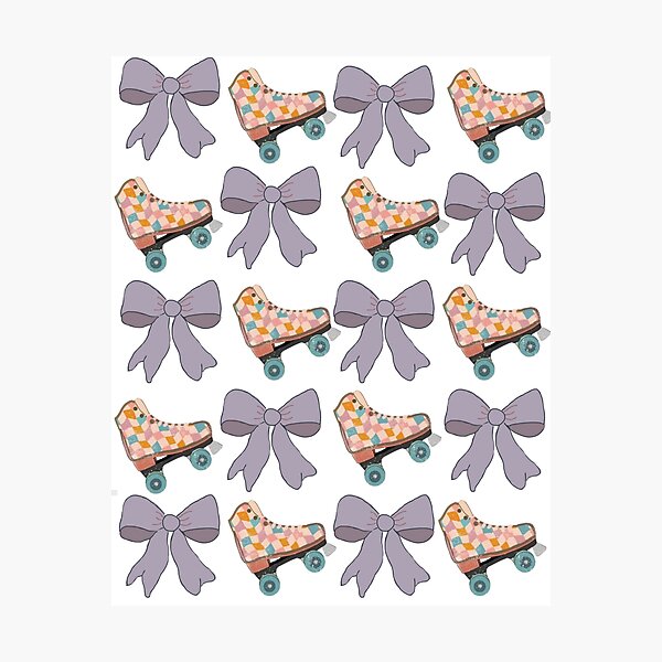 Item preview, Roller skating in bows designed and sold by TaraPen.
