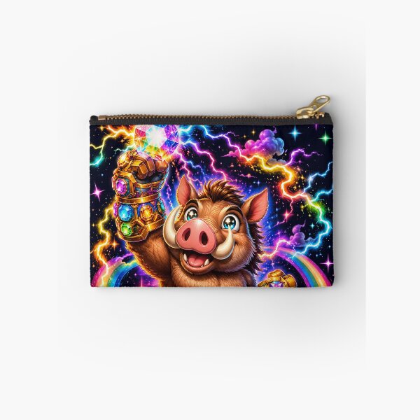 Item preview, Cosmic Warthog Gem Gauntlet Rainbow Power designed and sold by Victor Shadehorn.