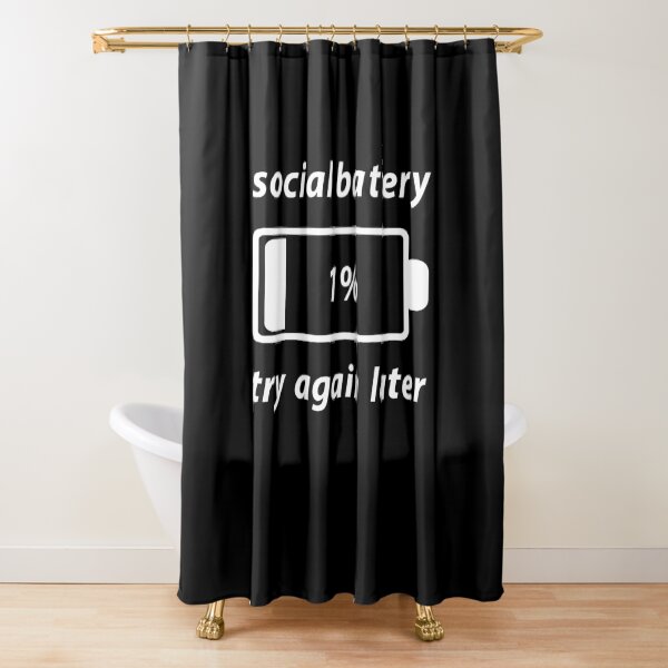 Item preview, Social Battery 1 Percent Funny Introvert Birthday Gift designed and sold by Say It With Ink.
