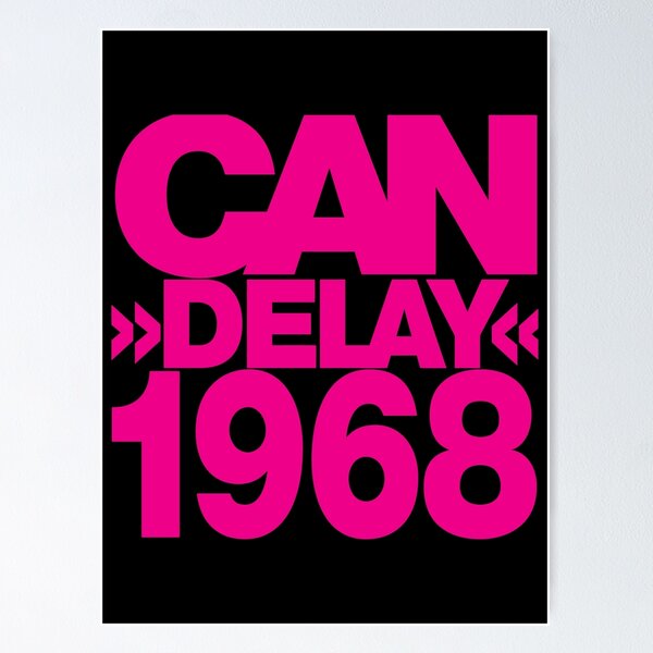 Item preview, Can Band Delay 1968 designed and sold by Quittalaviza.