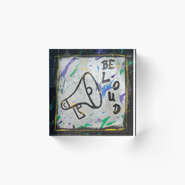 Aperçu de l'œuvre Be loud - Illustration d'une expression de soi audacieuse créée et vendue par Graffystyle.