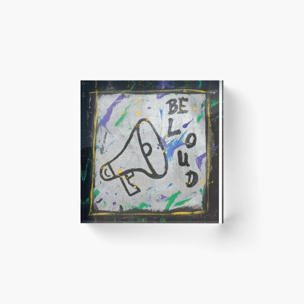 Item preview, Be loud - An illustration of bold self-expression designed and sold by Graffystyle.