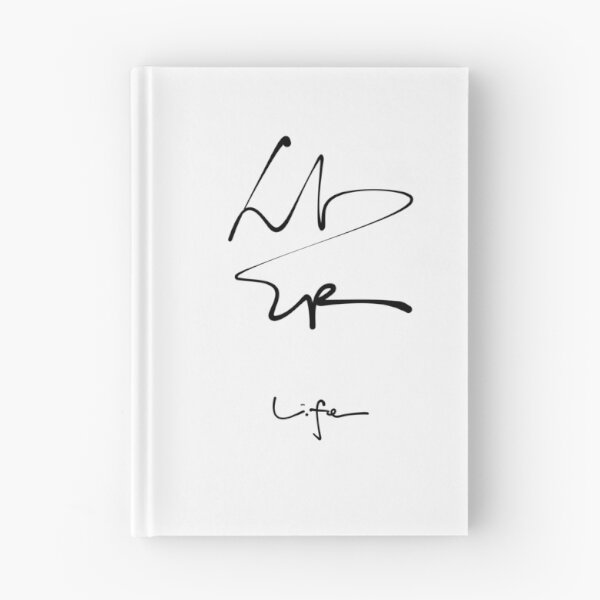 Item preview, Sam Life Korean English Brush Calligraphy Print | Hangul Typography Art designed and sold by Red Onion.