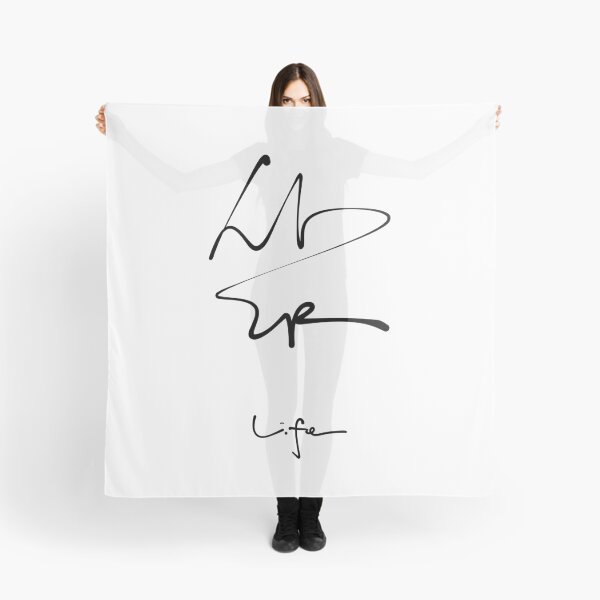 Item preview, Sam Life Korean English Brush Calligraphy Print | Hangul Typography Art designed and sold by Red Onion.