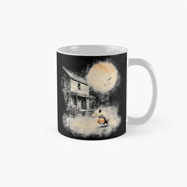 Item preview, Vintage Opossum Halloween Funny Possum Pumpkin Spooky Moon designed and sold by Nannythenimfa.