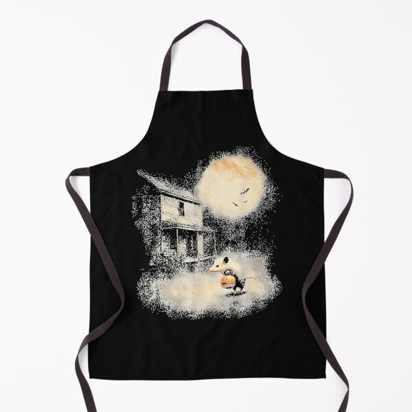Item preview, Vintage Opossum Halloween Funny Possum Pumpkin Spooky Moon designed and sold by Nannythenimfa.