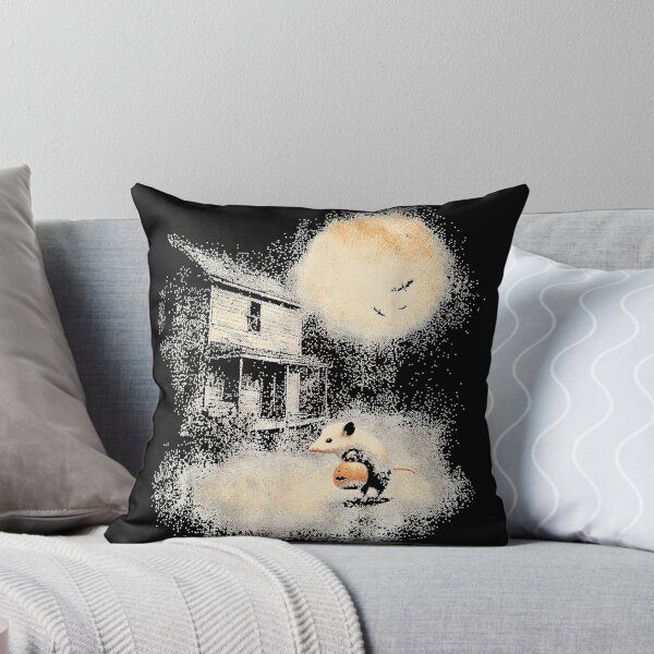 Item preview, Vintage Opossum Halloween Funny Possum Pumpkin Spooky Moon designed and sold by Nannythenimfa.