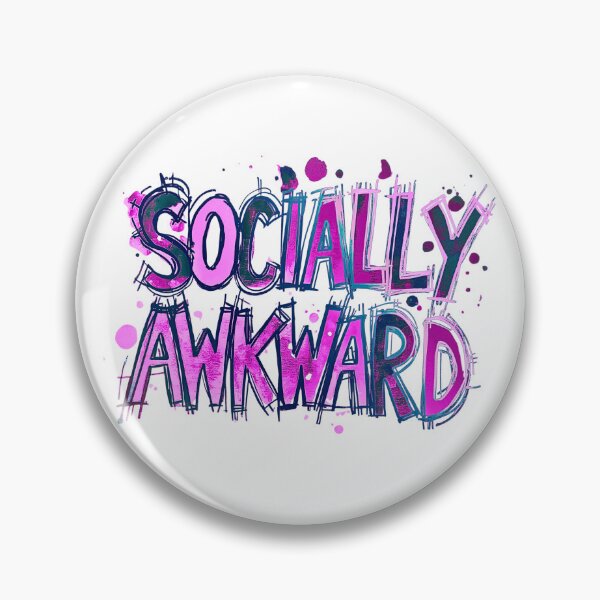 Item preview, SOCIALLY AWKWARD ~ purple version  designed and sold by OmStudioz .