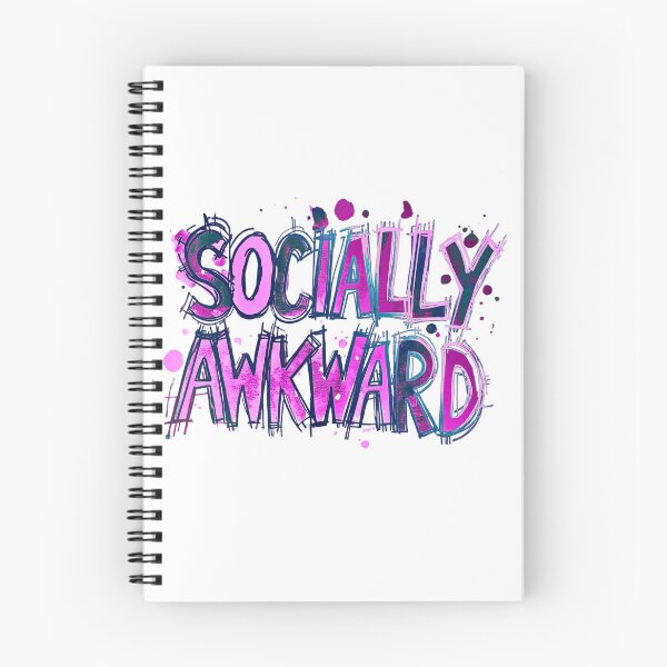 Item preview, SOCIALLY AWKWARD ~ purple version  designed and sold by OmStudioz .