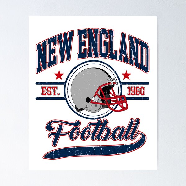Item preview, Vintage Football Fan New England Style designed and sold by JosephMoo55679.