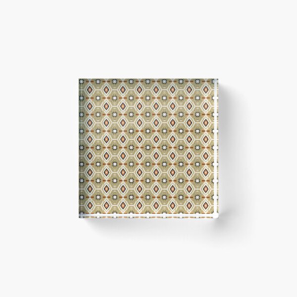 Item preview, Native abstract geometric ethnic pattern seamless background designed and sold by Aesthetic shapes design.