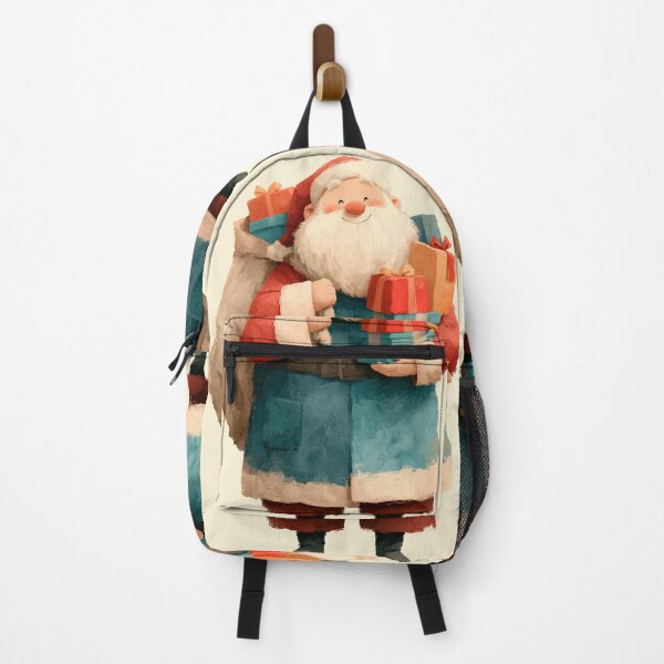 Item preview, Cozy Santa Claus with Christmas Gifts designed and sold by colorful-white.