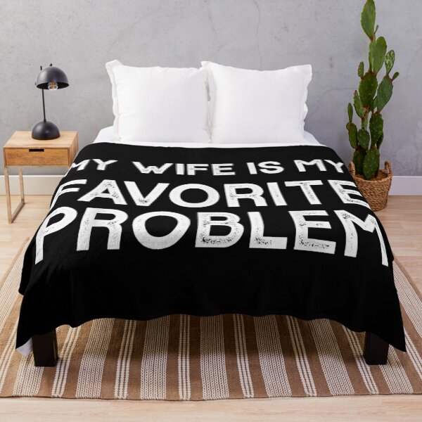 Item preview, My Wife is My Favorite Problem Funny Husband designed and sold by DogoMalulu.