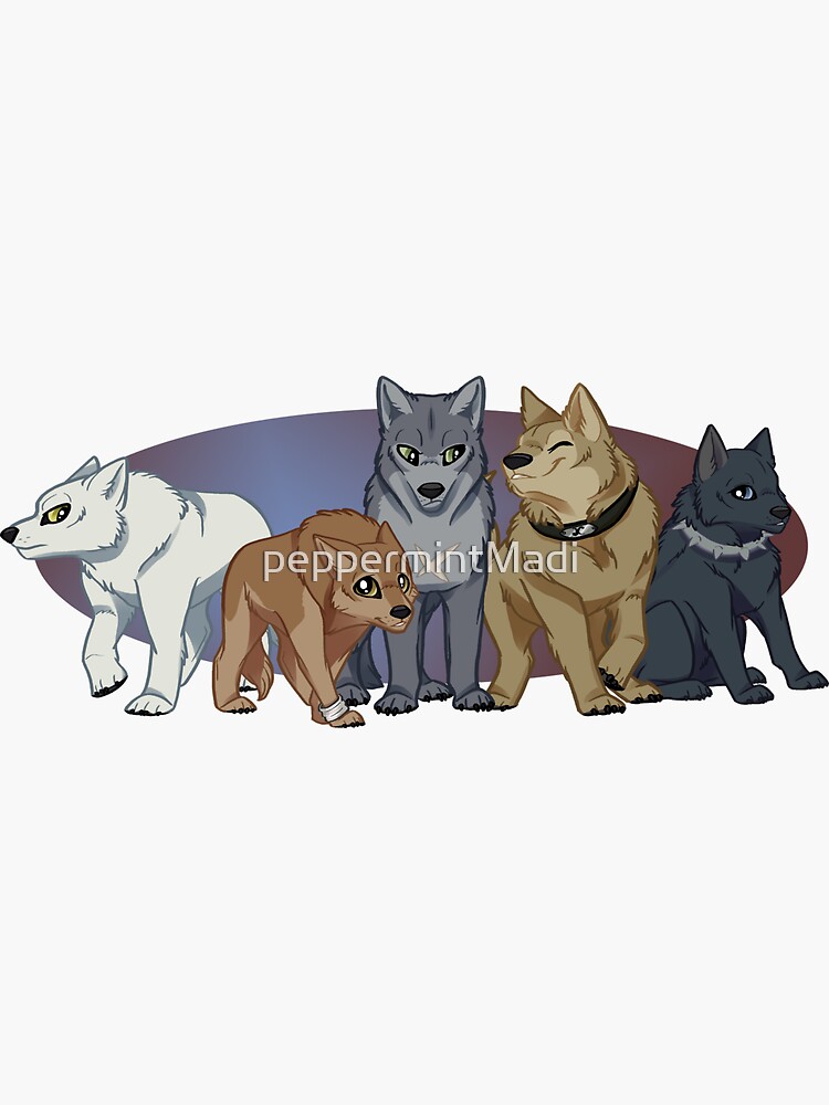 Anime wolf pack | Cartoon wolf, Anime wolf drawing, Anime wolf