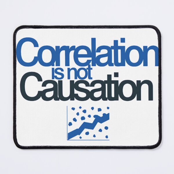Item preview, Correlation Is Not Causation Data Science Shirt designed and sold by ys96.