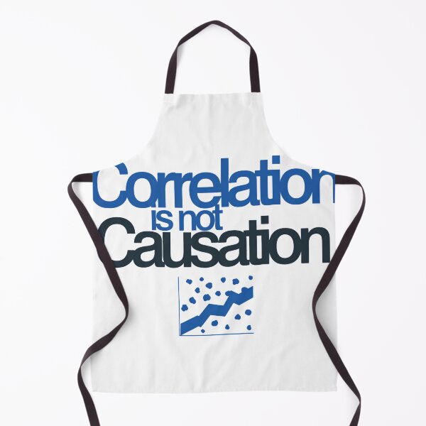 Artikelvorschau, Korrelation ist nicht gleich Kausalität – Data-Science-Shirt entworfen und verkauft von ys96.