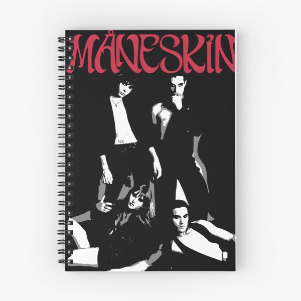 Artikelvorschau, Porträt einer Rockband mit hohem Kontrast und roter Typografie-Überschrift entworfen und verkauft von Ai-Reza.