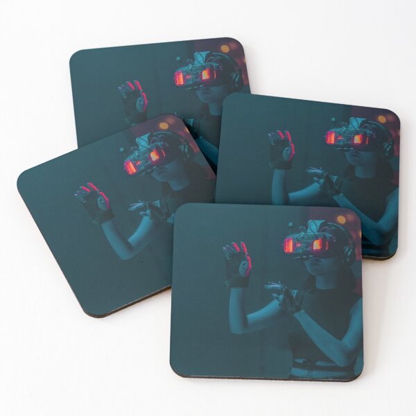 Item preview, cyberpunk art: science fiction (sci-fi) futuristic designer brands designed and sold by santo ✝abú.