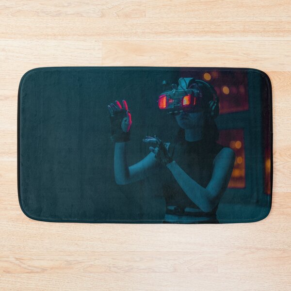 Item preview, cyberpunk art: science fiction (sci-fi) futuristic designer brands designed and sold by santo ✝abú.