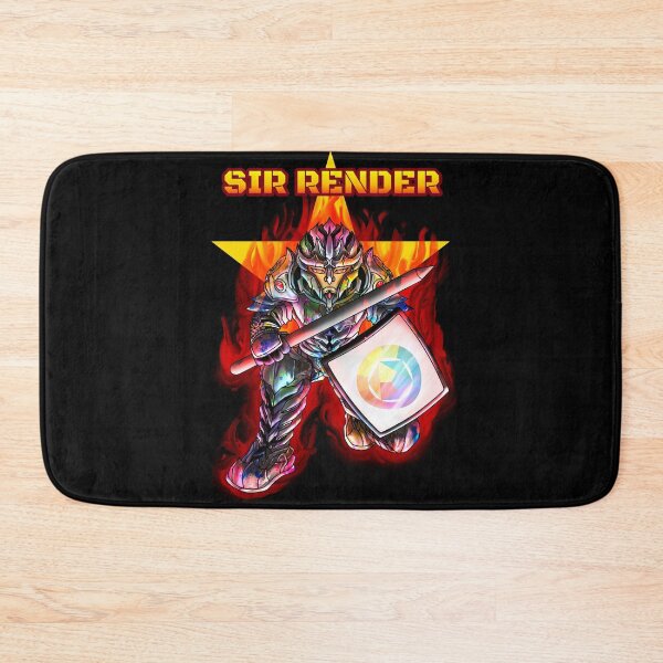 Item preview, Sir Render – Funny Artist Knight designed and sold by Migiteart.