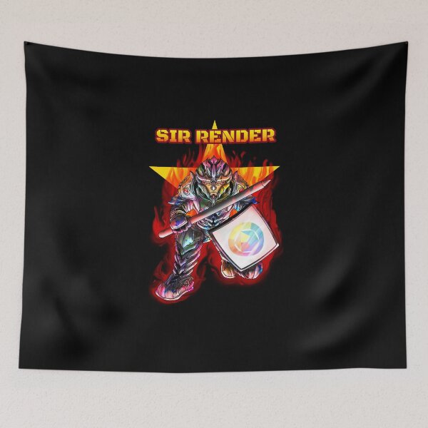 Item preview, Sir Render – Funny Artist Knight designed and sold by Migiteart.