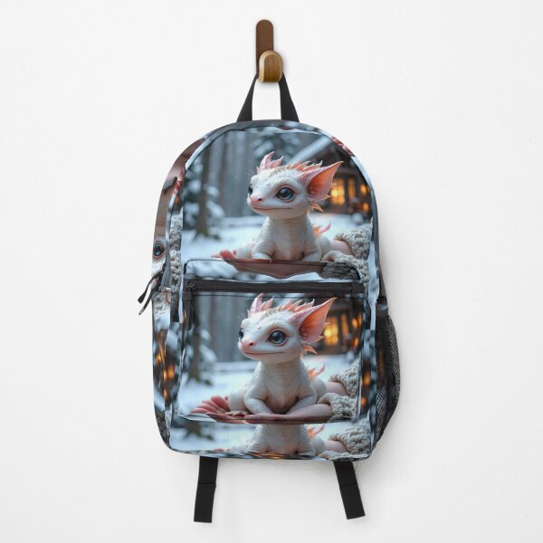 Item preview, Ice Dragon Hatchling – Winter Fantasy Creature Art designed and sold by nhk999.
