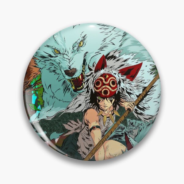 Item preview, Princess Mononoke and Wolves designed and sold by katekrystal.