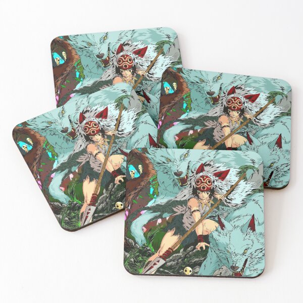 Item preview, Princess Mononoke and Wolves designed and sold by katekrystal.