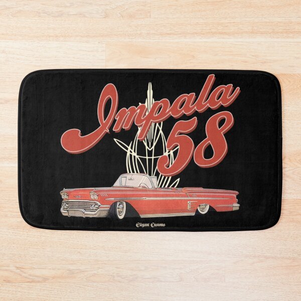 Item preview, 1958 Impala w text - Lowrider, Kustom, Hot Rod, Muscle Car designed and sold by Elegant Customs.