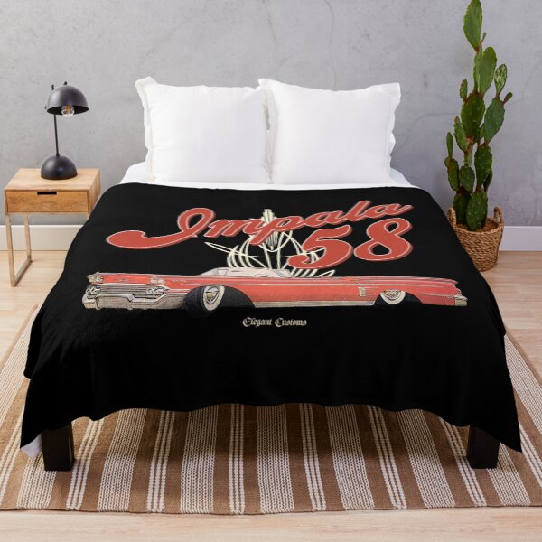 Item preview, 1958 Impala w text - Lowrider, Kustom, Hot Rod, Muscle Car designed and sold by Elegant Customs.