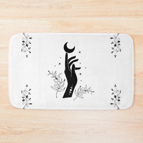 Item preview, Mystical Moonlit Floral Hand Design designed and sold by JSMidnightCreations .
