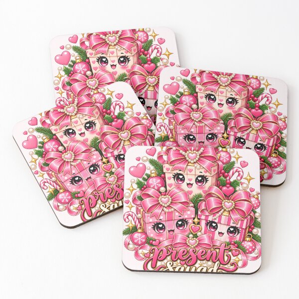 Item preview, Present Squad Coquette Christmas Gifts – Pink Xmas BFF Best Friends Gift designed and sold by SaNaCreation13.