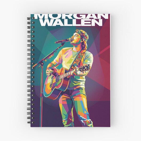 Item preview, Morgan Wallen Singer Pop Art designed and sold by SiksisArt.