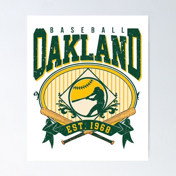 Item preview, Oakland Baseball Vintage Est 1968 Retro Shirt designed and sold by vuthienduy.