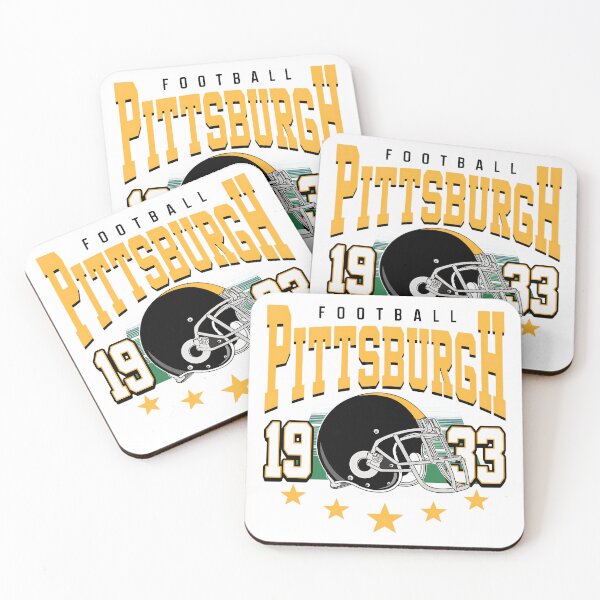 Item preview, Retro Football Pittsburgh Vintage Helmet designed and sold by DavidSant59546.
