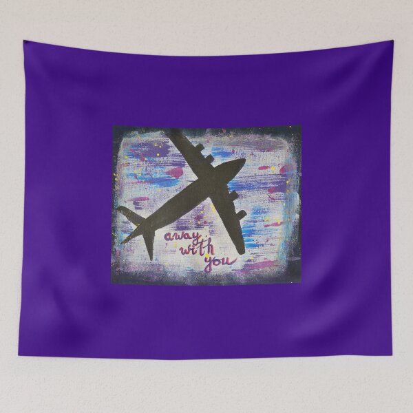Item preview, Away with you - Playful and whimsical illustration designed and sold by Graffystyle.
