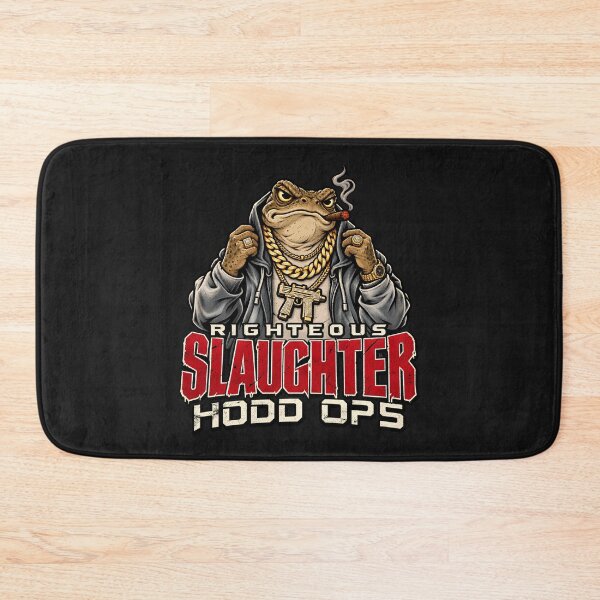 Item preview, GTA6 Righteous Slaughter Hood Ops Gangster Toad designed and sold by FelineFrenzyArt.